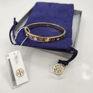 Tory Burch KIRA PRINTED ENAMELED BRACELET